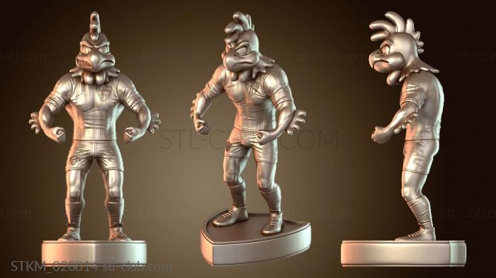 Статуэтки герои, монстры и демоны Mascote Galo