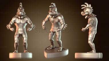 3D model Mascote Galo (STL)
