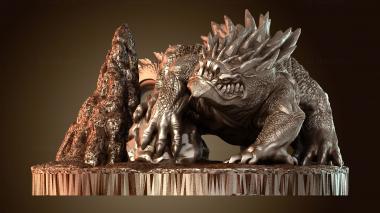 3D model Medieval Village of Basilisk (STL)