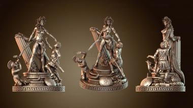 3D мадэль Миниатюра Медузы (STL)