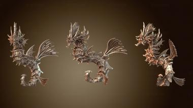 3D мадэль Мергули Морской Конек Храбрый (STL)