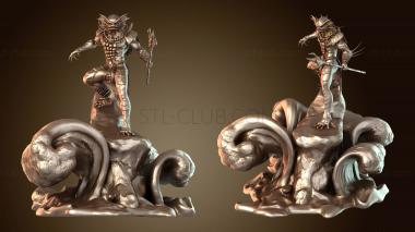 3D model Merman (STL)