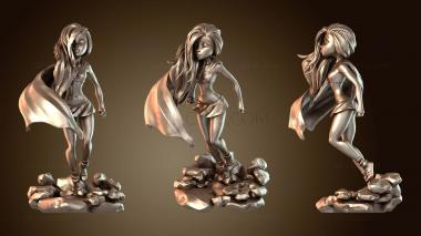 3D мадэль Девушка Мессии (STL)