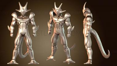 3D мадэль Металлическая фигурка-холодильник Dragon Ball (STL)