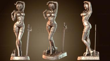 3D model Mikasa Ackerman from Attack on Titan (STL)