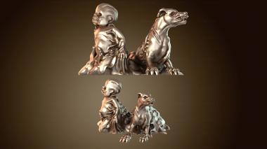 3D мадэль Миметические монстры Мон Эк (STL)