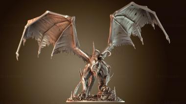 3D model Mind Flayer Dragon (STL)
