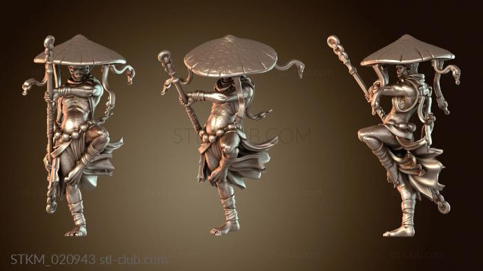 Статуэтки герои, монстры и демоны Monk