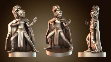 3D model Monk Gnome Female (STL)