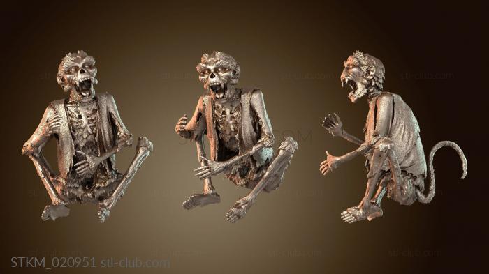 Статуэтки герои, монстры и демоны Monkey Brave