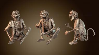 3D model Monkey Brave (STL)