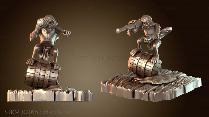 Статуэтки герои, монстры и демоны Monkey Agile