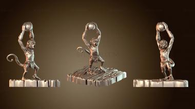 3D model Monkey Fierce (STL)