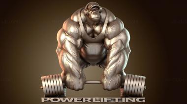 3D model Monkey Hulk (STL)