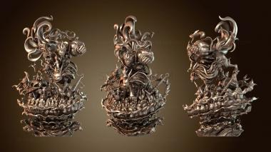 3D модель Обезьяна Луффи (STL)