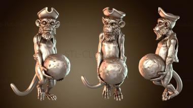 3D model Monkey (STL)