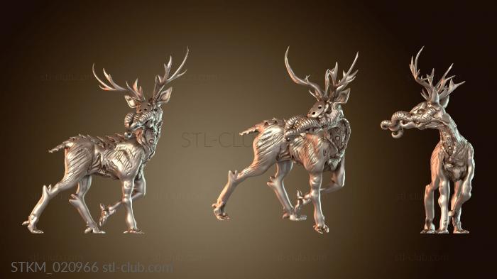 Статуэтки герои, монстры и демоны Monster Horrid Deer w