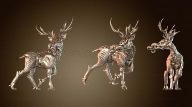 3D мадэль Монстр Ужасный Олень w (STL)