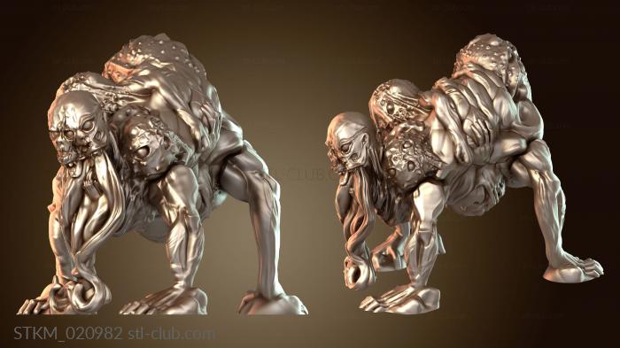 Статуэтки герои, монстры и демоны Monster Zeke