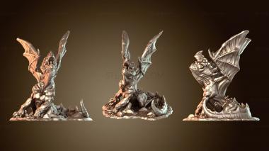 3D model Monsters dragon (STL)