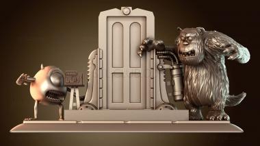 3D модель Управление Корпорацией монстров (STL)