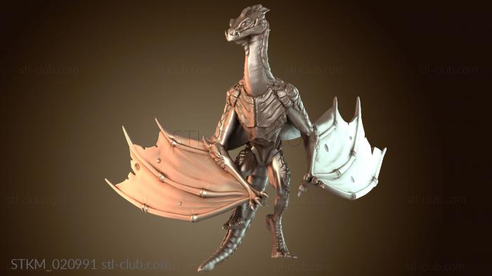 Статуэтки герои, монстры и демоны Monsters Wyvren k