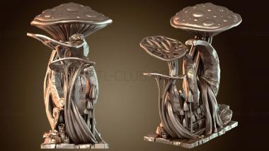 3D мадэль Святилище Лунных Грибов (STL)