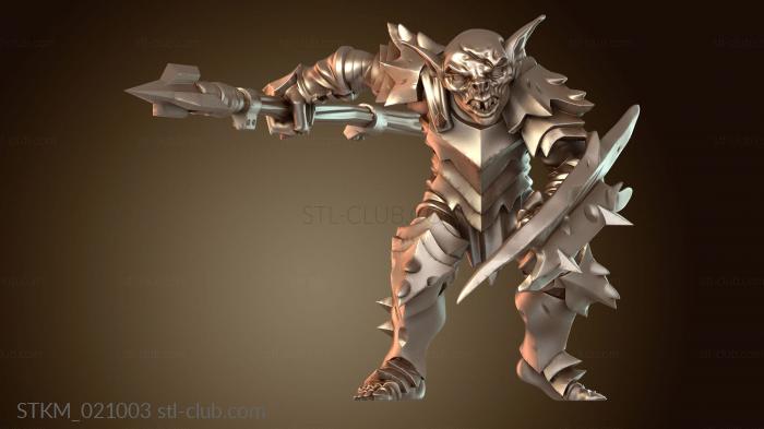 Статуэтки герои, монстры и демоны Moria Orcs