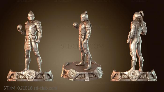 Статуэтки герои, монстры и демоны Mortal Kombat CYRAX