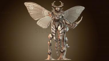 3D model Moth Man (STL)