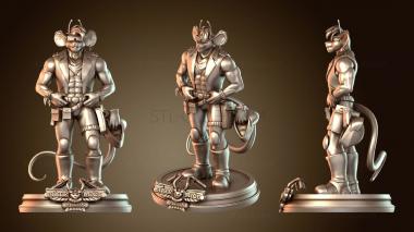 3D мадэль Motorraton Marte Vinnie and Throttle (STL)