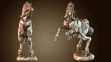 3D мадэль Верховая лошадь (STL)