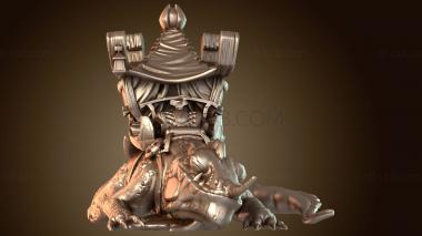 3D model Mounted Lizard Mount B (STL)