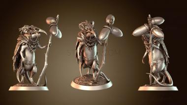 3D model Mouse Stick Shaman (STL)
