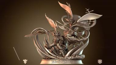 3D model Multiple Figure Asta Yuno (STL)