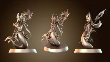 3D model Nami from League Legends Statue (STL)