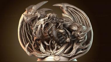 3D model Natsu and Igneel (STL)