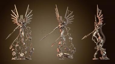 3D model Necrons Elites Tan Shard the Void Dragon Viruses of Death (STL)