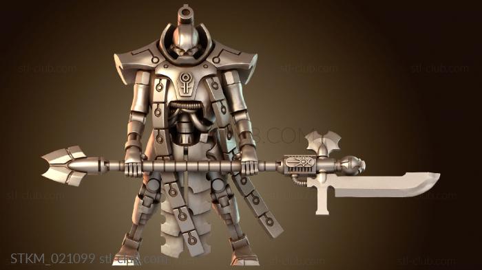 Статуэтки герои, монстры и демоны Necrons Vargard Obyron