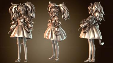 3D model Neko Weekend Day Tyan (STL)