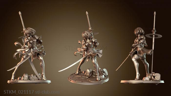 Статуэтки герои, монстры и демоны Nier Automata Back