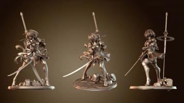 3D мадэль Nier Automata Back (STL)