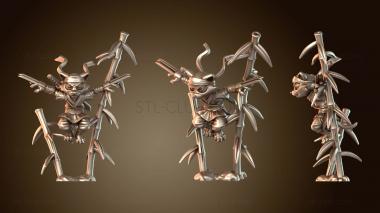 3D мадэль Ниндзя-кот (STL)