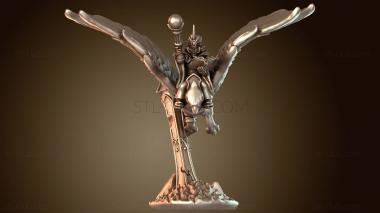 3D model Noble Elf Eagle Mage Resilient (STL)