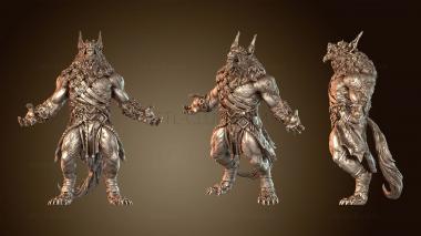3D model Norses Werewolves (STL)