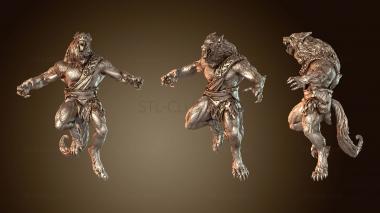 3D model Norses Werewolves Savage (STL)