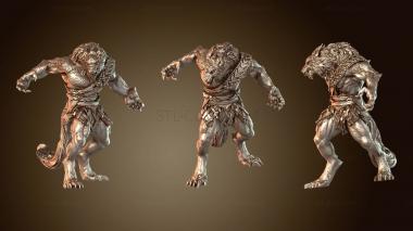 3D model Norses Werewolves Fierce (STL)