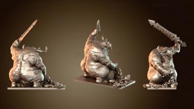 3D model Nurgle Greater Demon Plagues (STL)