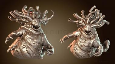 3D model Nurgle Hound Hostile (STL)