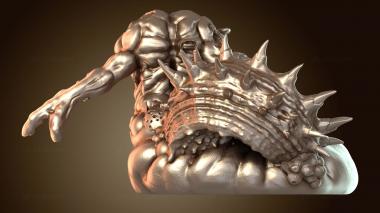 3D мадэль Nurgle Slime Puppy Ger Shelld Form (STL)